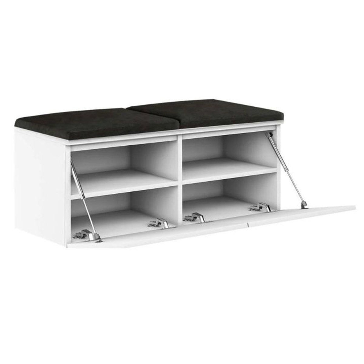 GENERICO - Zapatera Acolchonado Negro Armado Storm - Gaudi