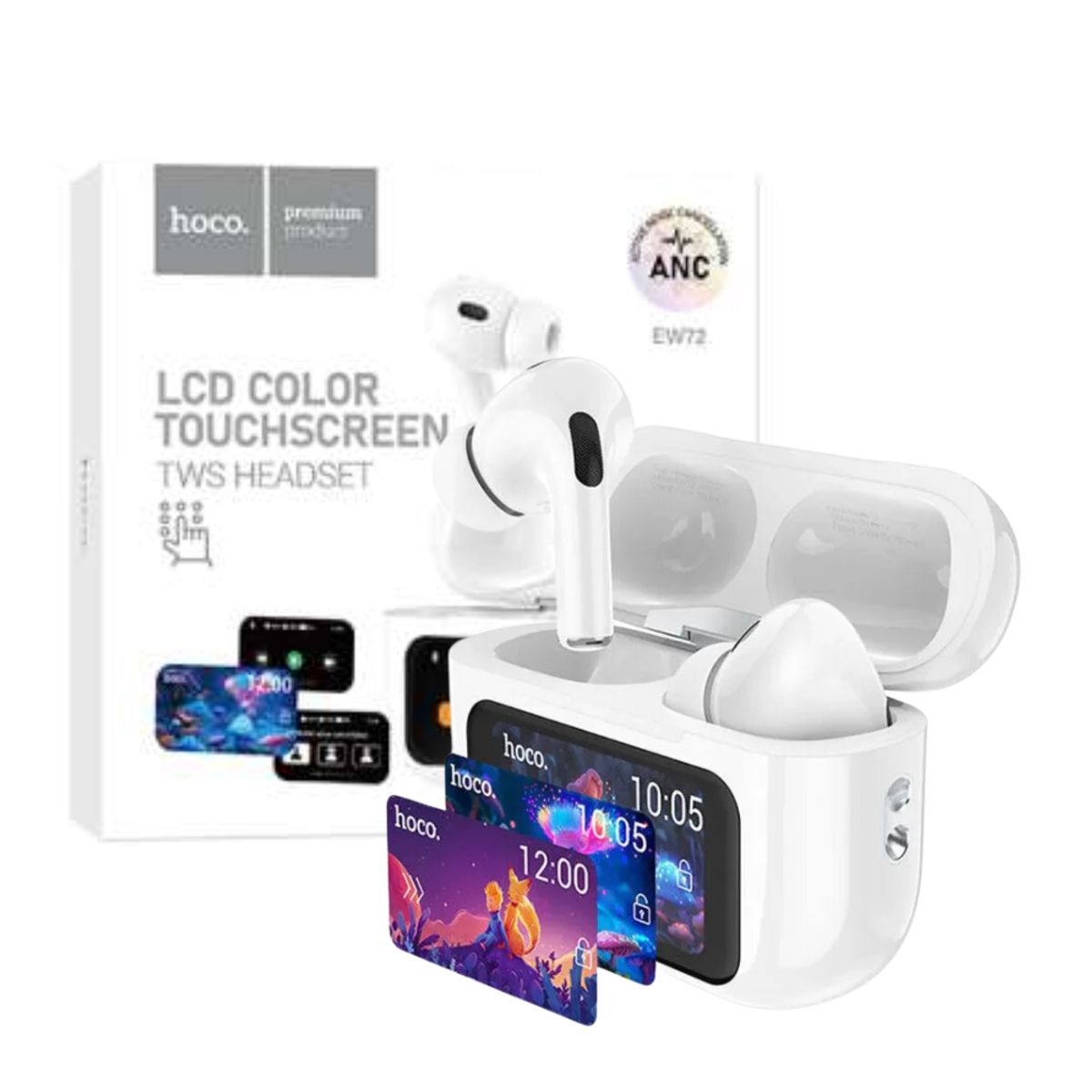 HOCO - Audifonos Bluetooth Hoco EW72 Auriculares Inalambricos Con Pantalla