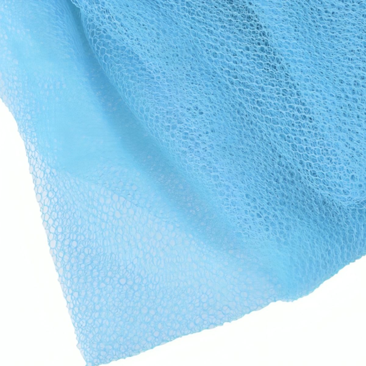 GENERICO - Malla Mosquitera cortina Celeste para cama tipo cúpula