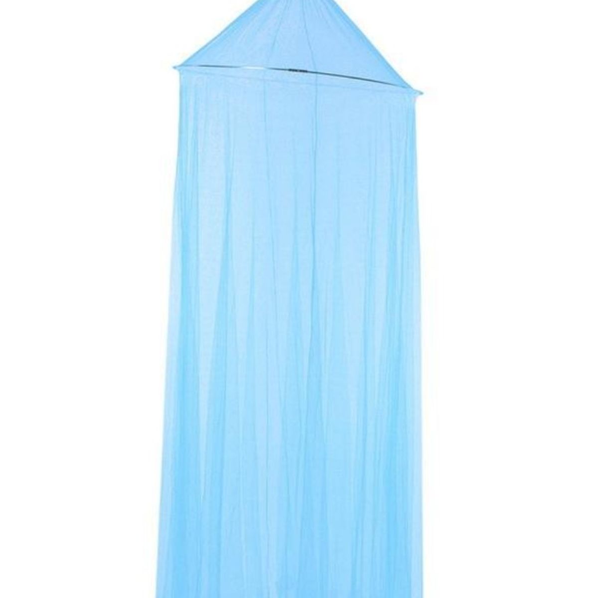 GENERICO - Malla Net Mosquitera para cama tipo cúpula de Poliéster-Celeste
