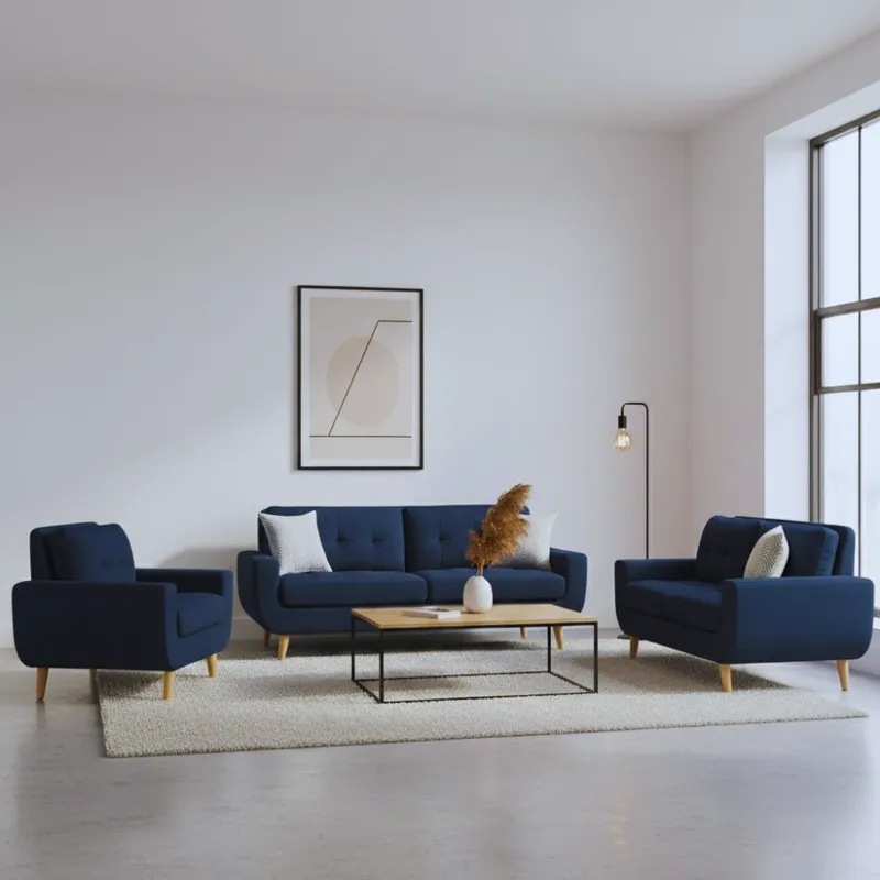 GENERICO - Juego de Sala Berlin 3-2-1