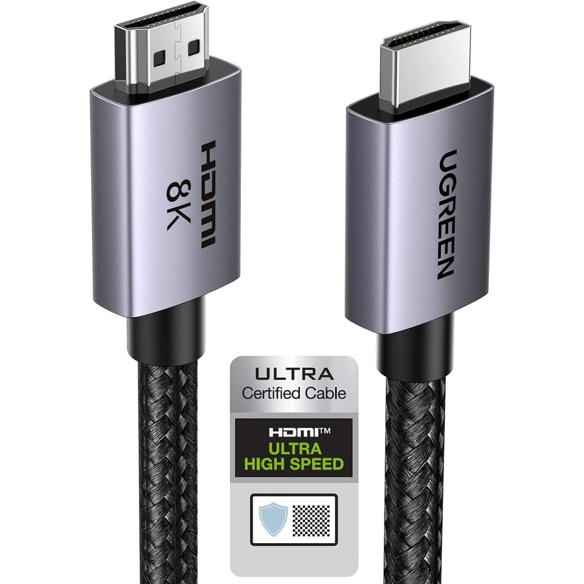 UGREEN - Cable HDMI 2.1 8K 1m 48Gbps Dolby Atmos Ugreen HDR HD171 - 25908