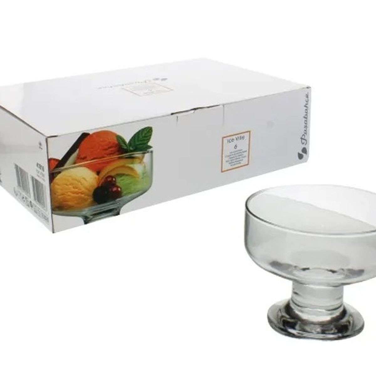 PASABAHCE - SET DE COPAS X 06 HELADO ICE VILLE 265cc.
