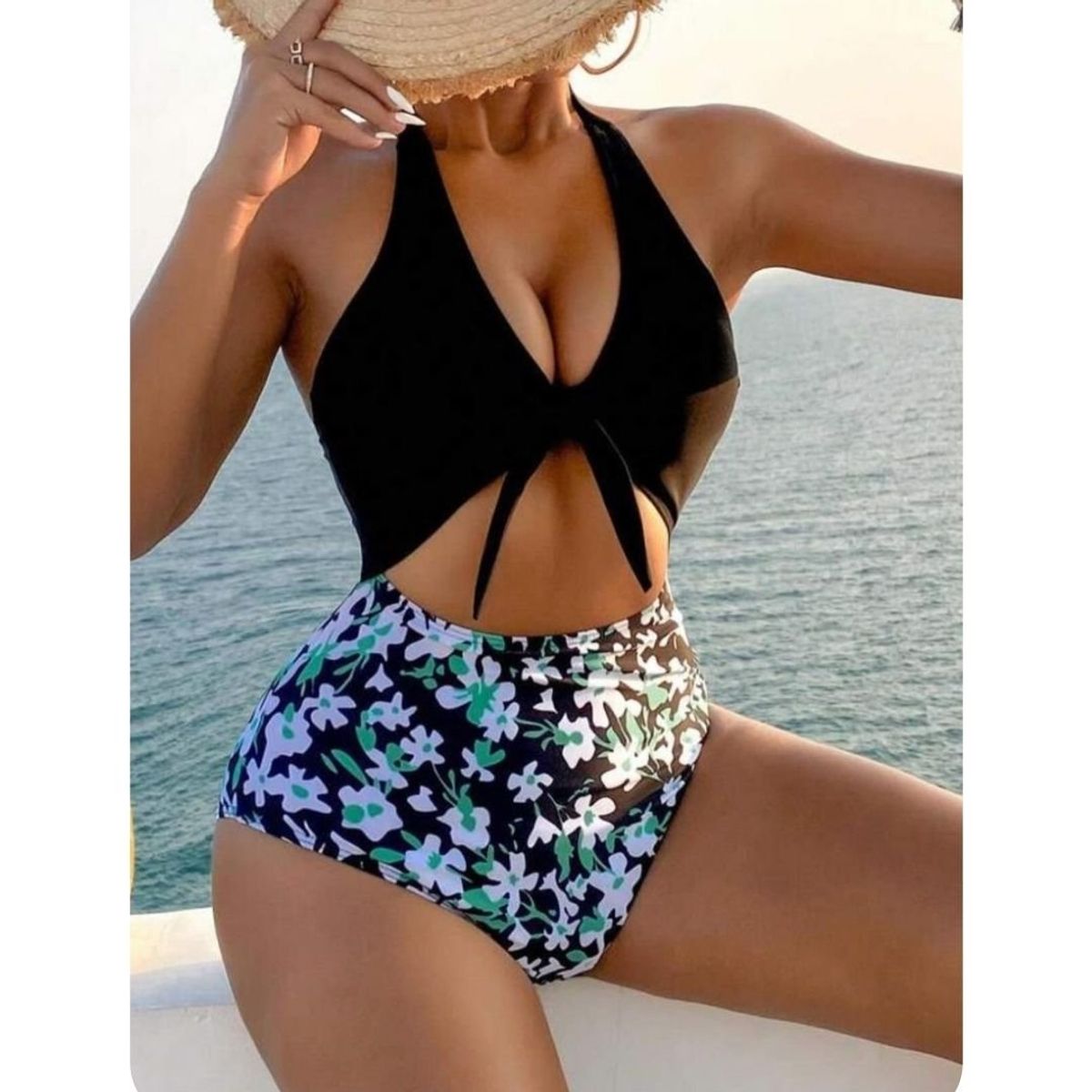 GENERICO - SEXY TRIKINI CON COPA Y FORRO