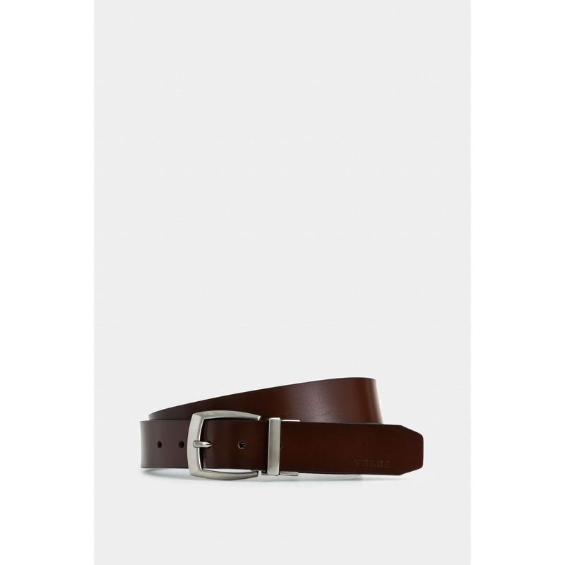 VELEZ - Vélez Cinturón Doble Faz Bernie De Cuero Combinado