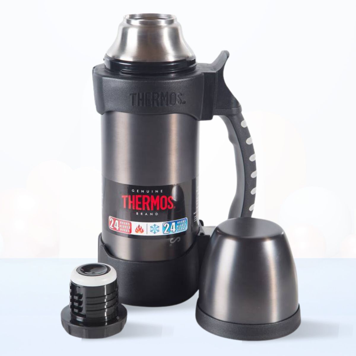 THERMOS - Termo de Bebida Roca 1.0 LT Negro