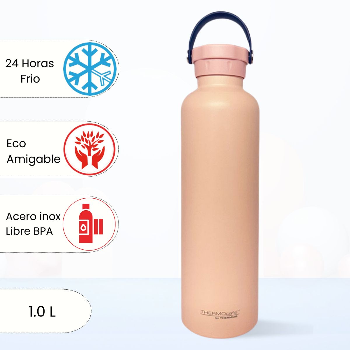 THERMOS - Tomatodo Termico Swingo 1 Lt Rosado