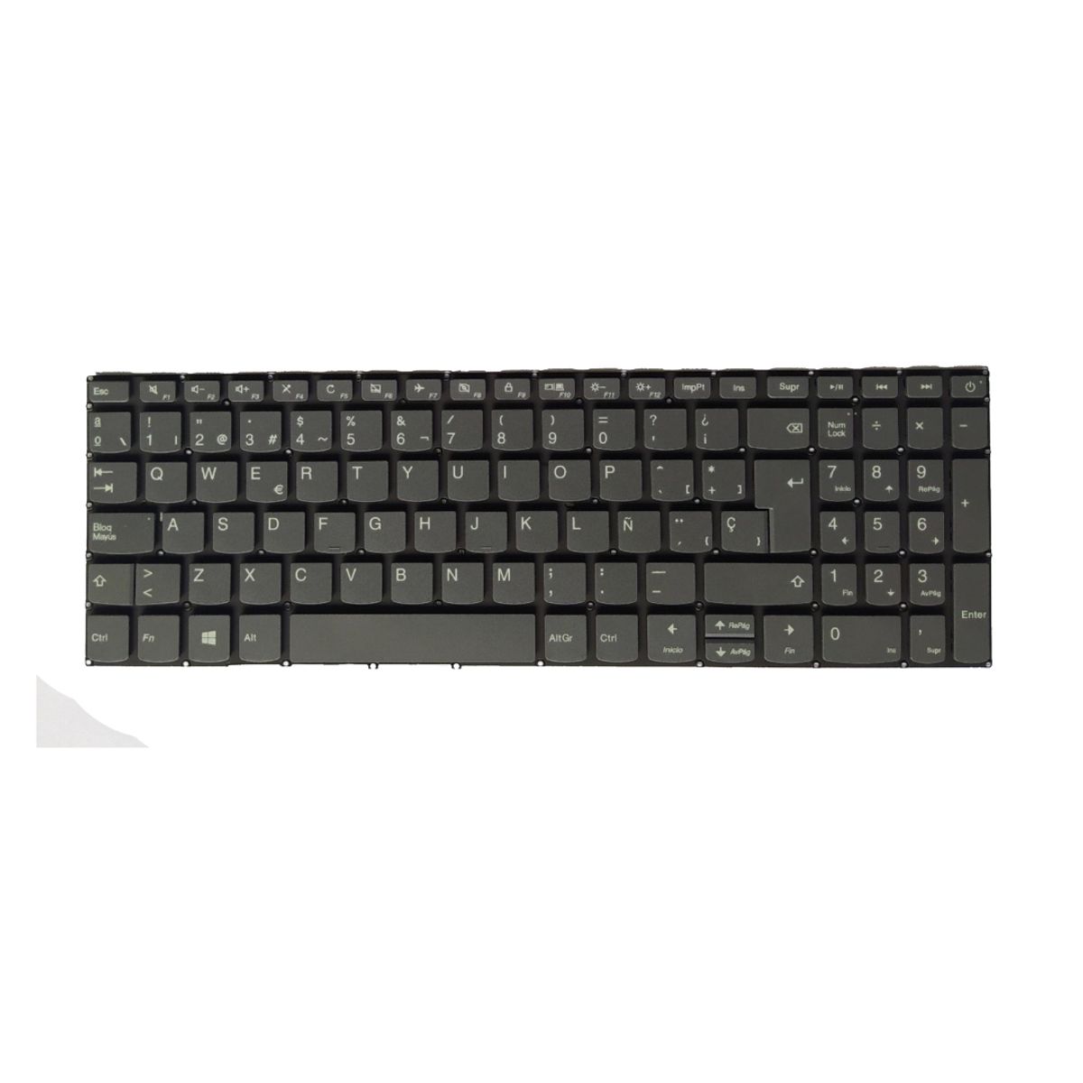 OEM - Teclado para Laptop Lenovo Ideapd S340-15IML,  S340-15,  S340-15API