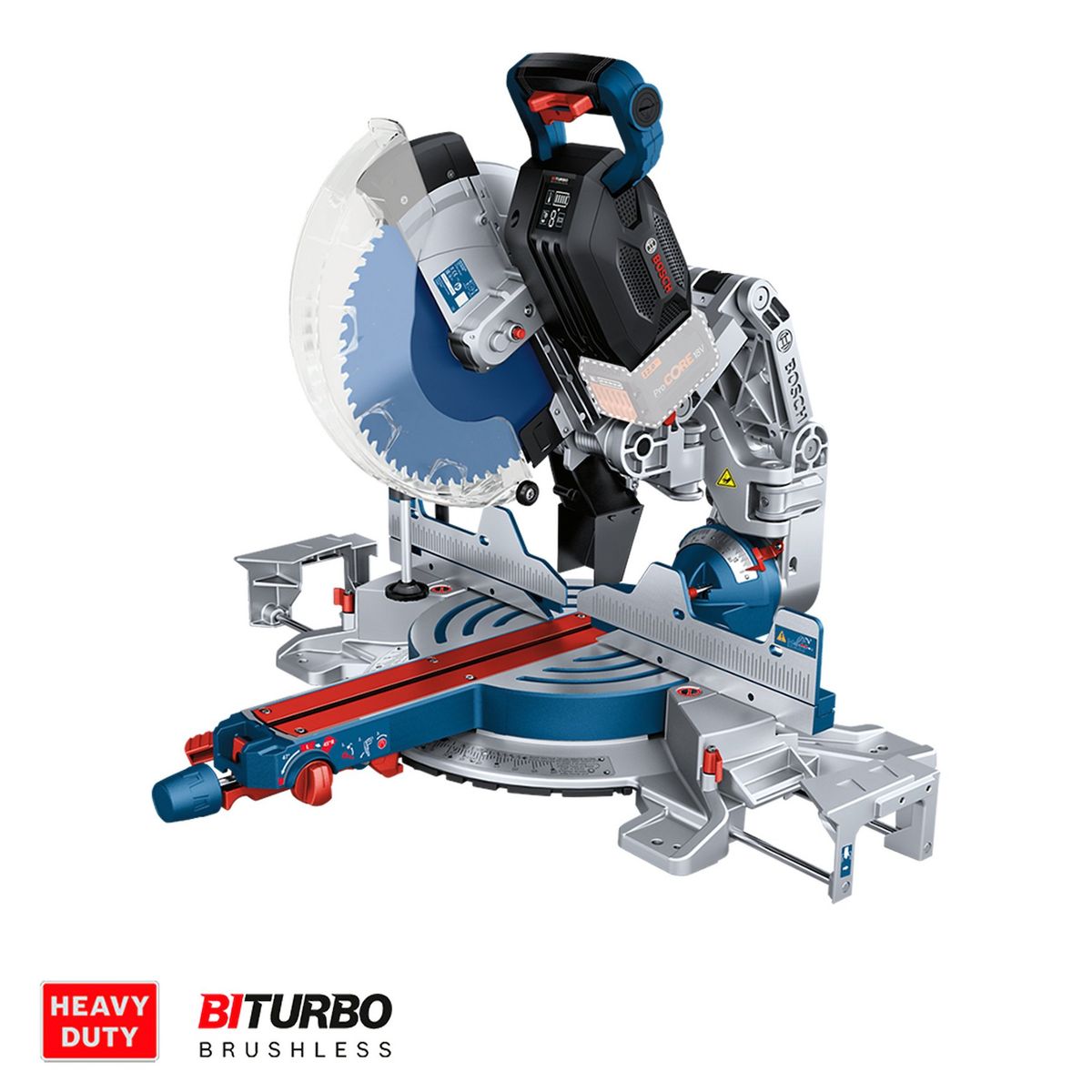 BOSCH - Ingleteadora Bosch Industrial Gcm 18v-305 Gdc Biturbo SBat