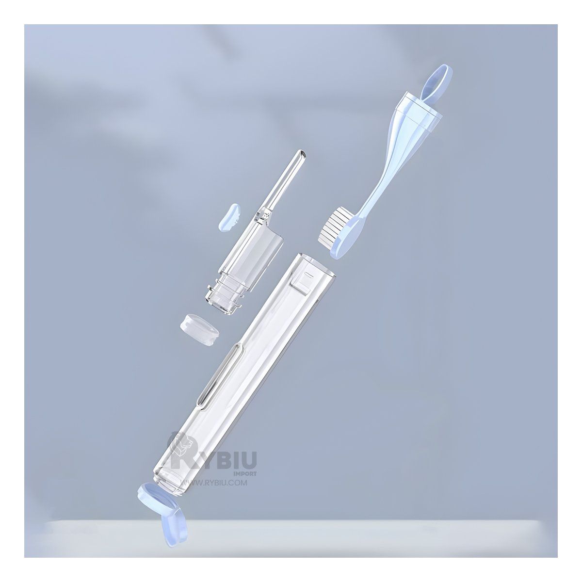 RYBIU IMPORT - Set de Higiene Dental Portable en Azul Y+Regalo Agendita