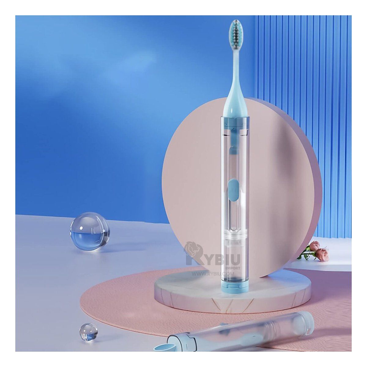 RYBIU IMPORT - Kit Completo de Aseo Bucal en Color Azul Y+Gift MiniAgenda