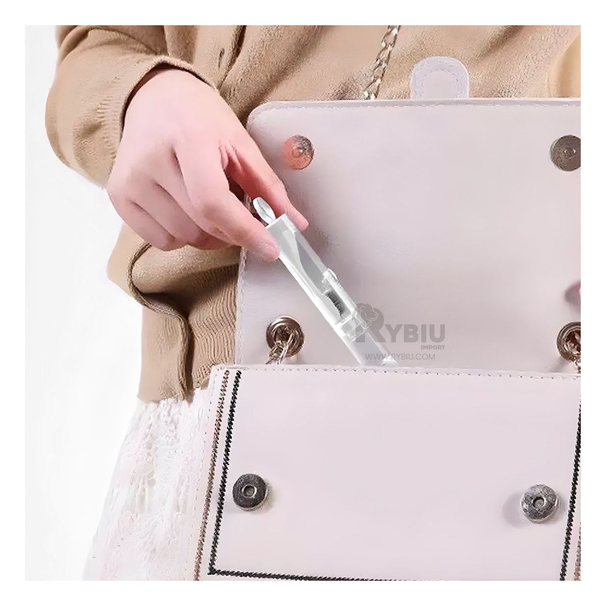 RYBIU IMPORT - Set Esencial de Higiene Bucal en Blanco Y+Papel de Regalo