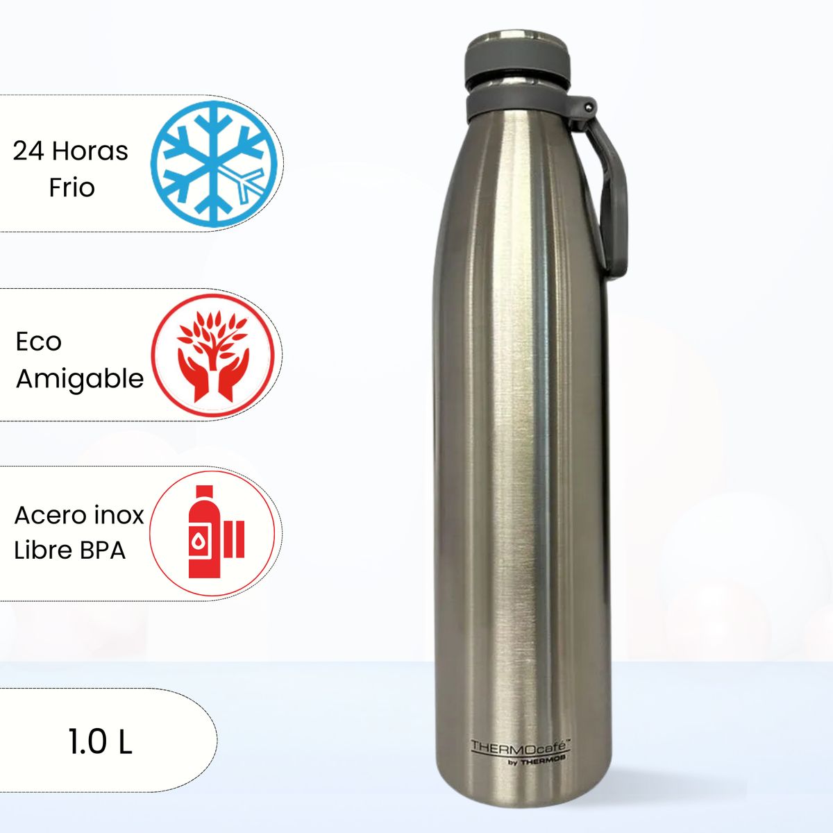 THERMOS - Tomatodo Termico Moray 1 Lt Gris