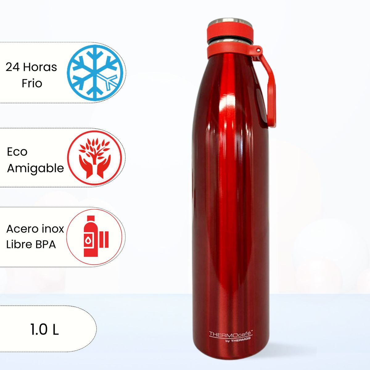 THERMOS - Tomatodo Termico Moray 1 Lt Rojo