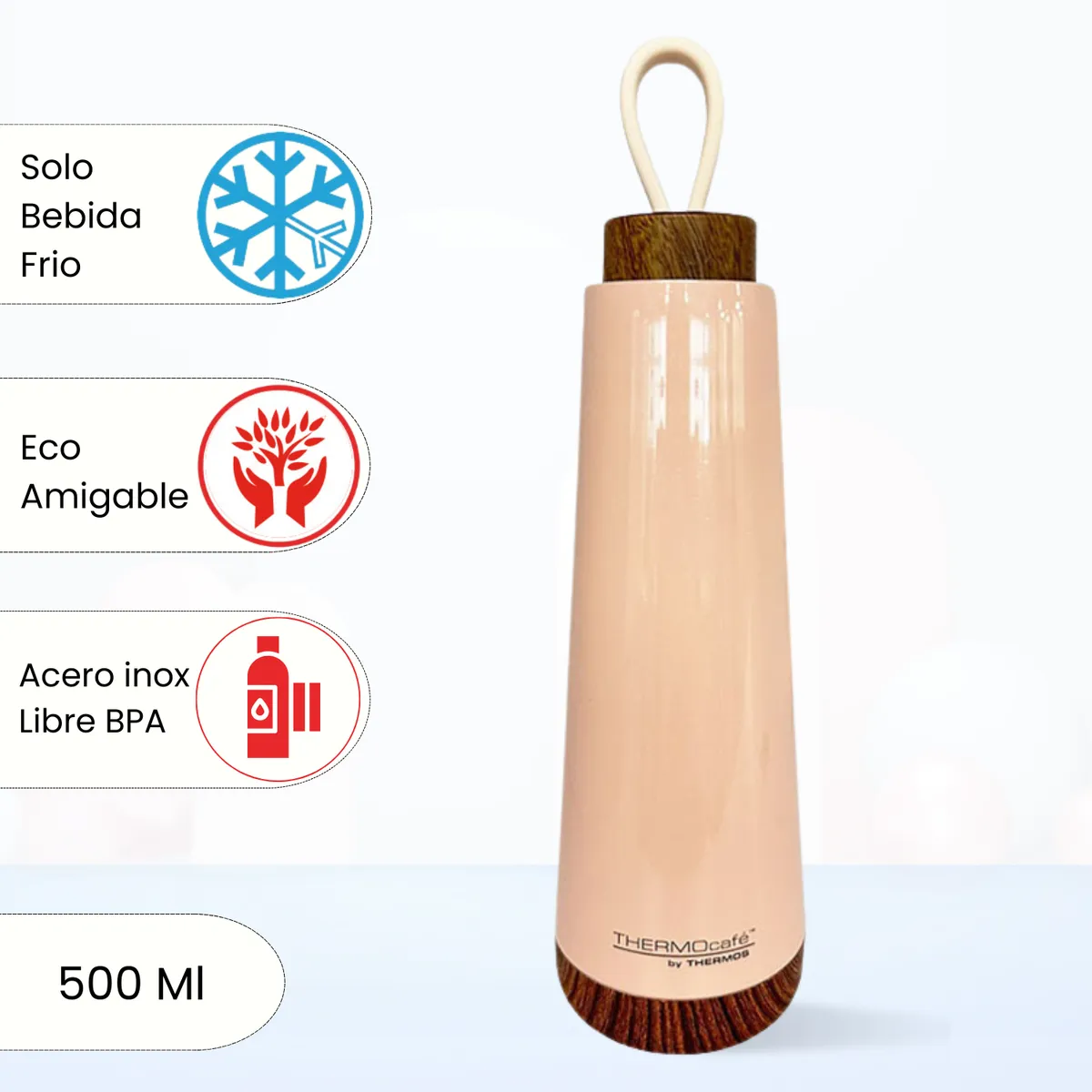 THERMOS - Tomatodo Deportivo Eco Bottle 500 Ml Rosado