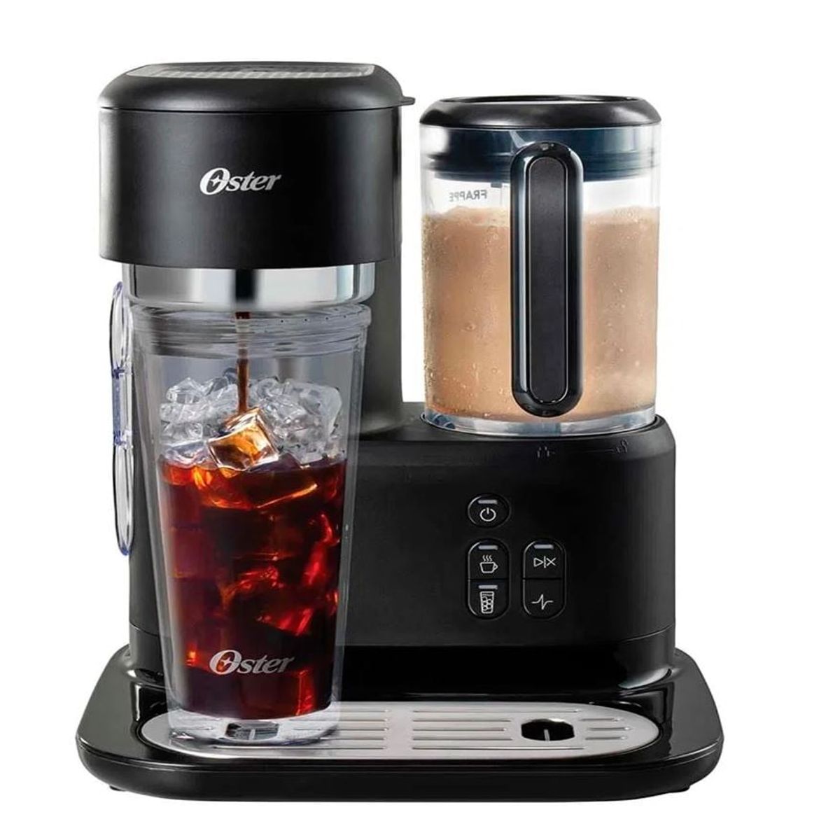 OSTER - Cafetera Frappé con Licuadora Oster  BVSTDC03B Negro