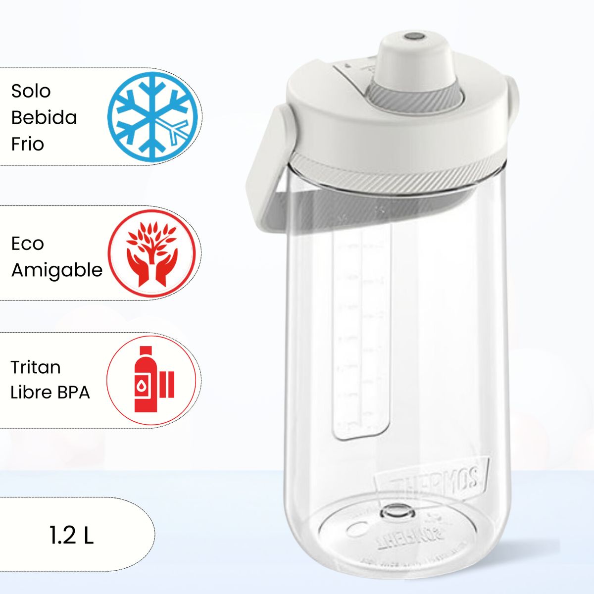 THERMOS - Tomatodo Deportivo Nuevo Guardian 1.0 Lt Gris