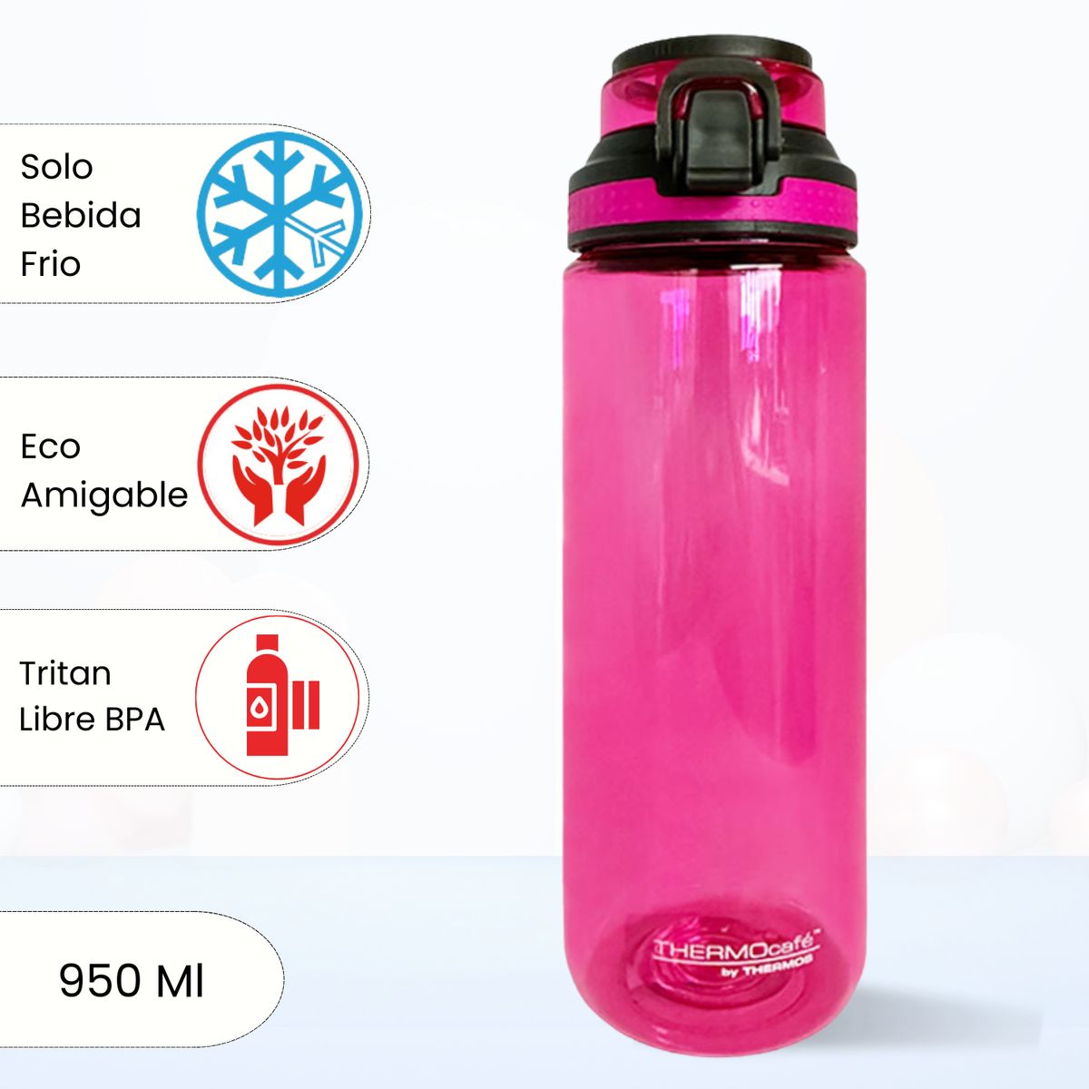 THERMOS - Tomatodo Deportivo Clasico Thermos 950 Ml Rosado
