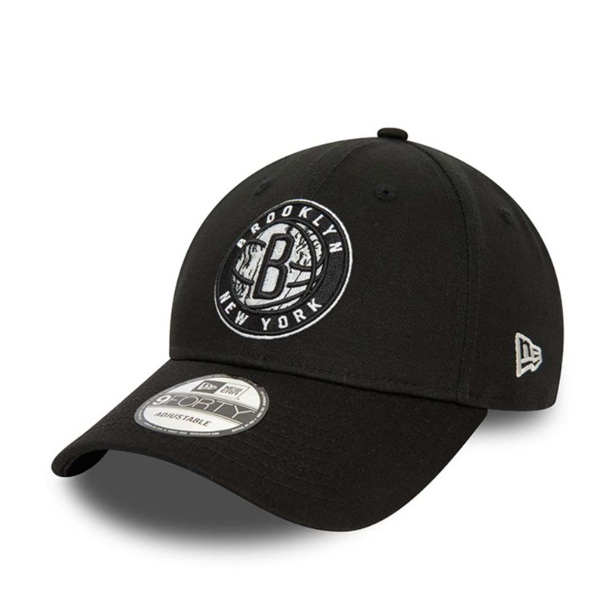 NEW ERA - Gorra Brooklyns Nets NBA  9Forty Black