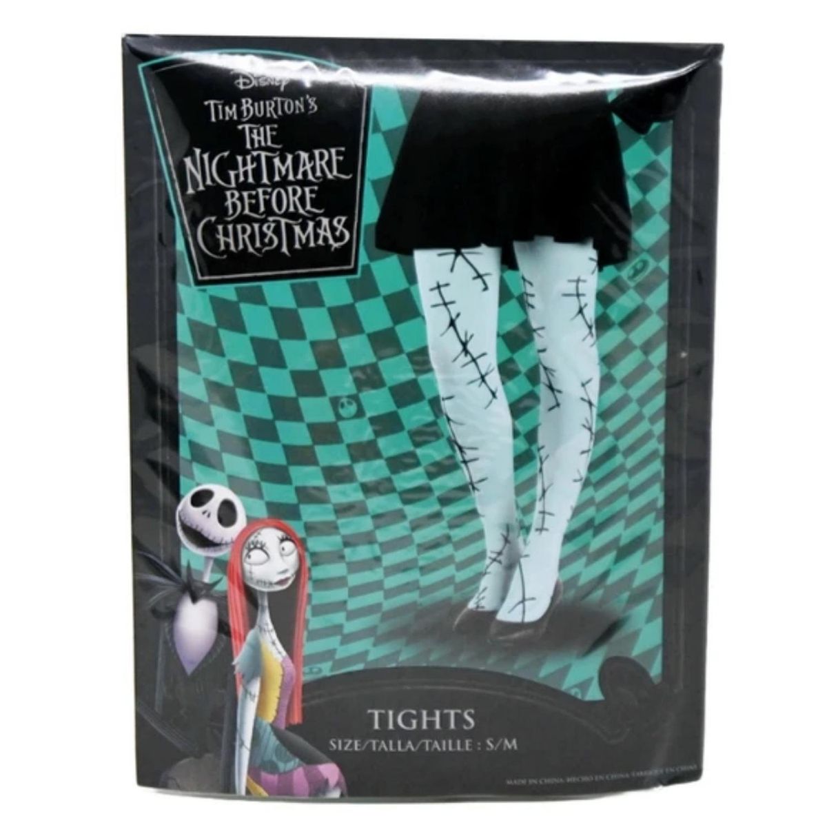 LILO & STITCH - Medias Pantys Nightmare Before Christmas Sally Stitch - M/L