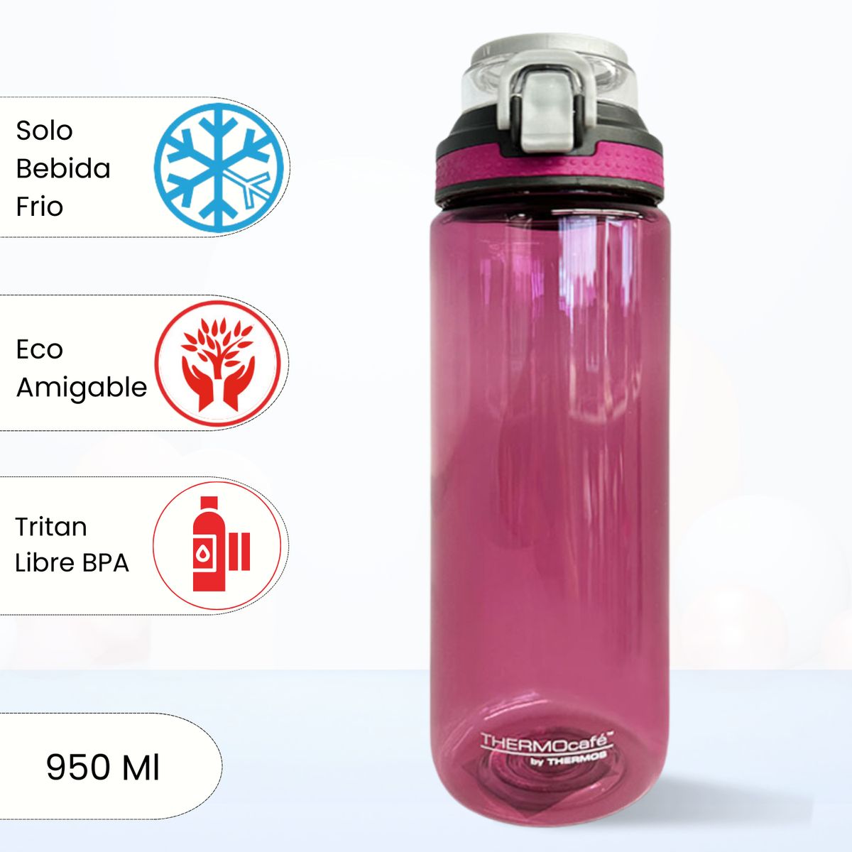 THERMOS - Tomatodo Deportivo Clasico Thermos 950 Ml Fucsia