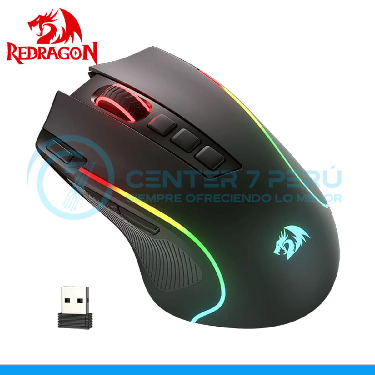 REDRAGON - Mouse Redragon PREDATOR M612-PRO Wireless BLACK