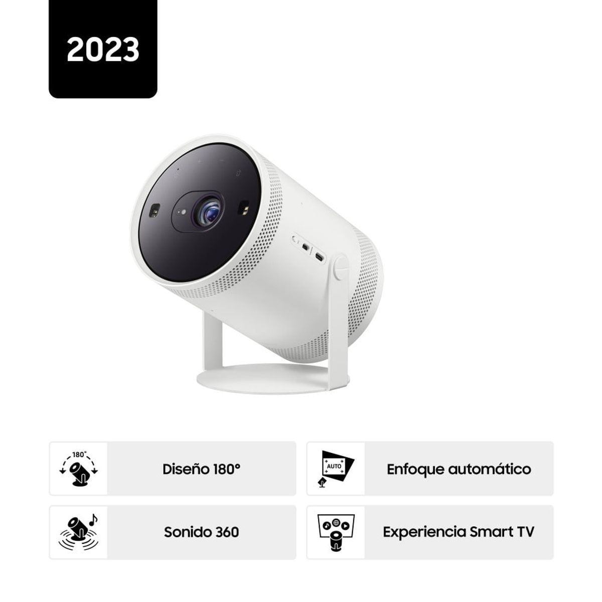 SAMSUNG - Proyector Samsung The Freestyle 2da Gen Full HD SP-LFF3CLAXXPE