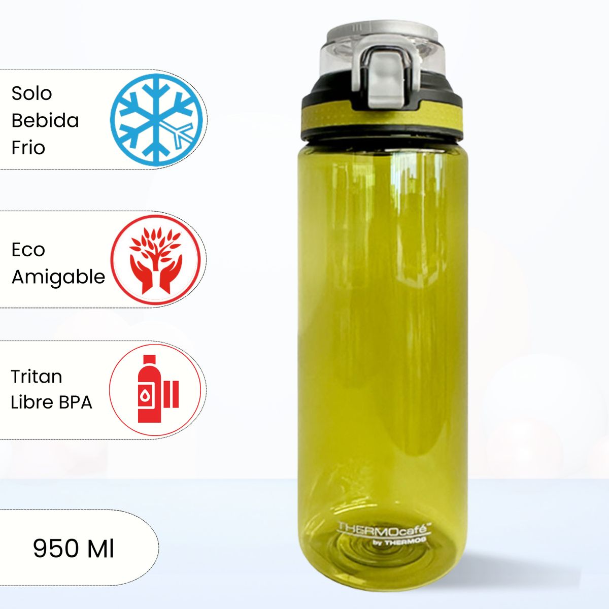 THERMOS - Tomatodo Deportivo Clasico Thermos 950 Ml Amarillo