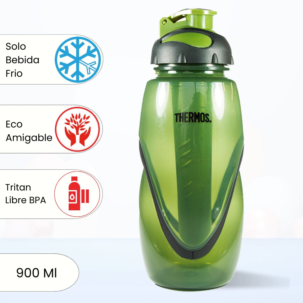 THERMOS - Tomatodo Deportivo Thermos 900 Ml Verde