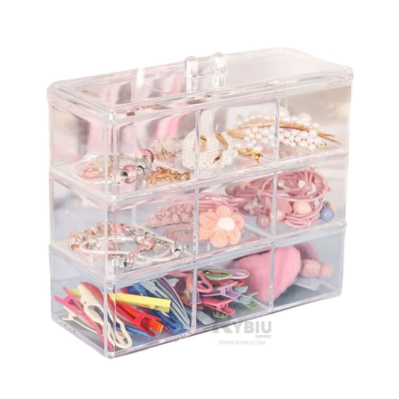 RYBIU IMPORT - Divisorio Transportable de 9 Divisiones Y+Regalo Agendita