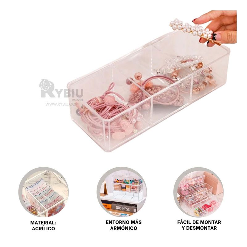RYBIU IMPORT - Organizador con Estilo Hermoso Diseño Y+Ligas de Regalo