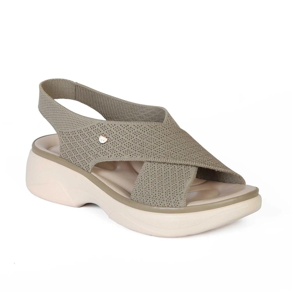 STHEF - SANDALIA MUJER STHEF CASUAL OLIVO 7988