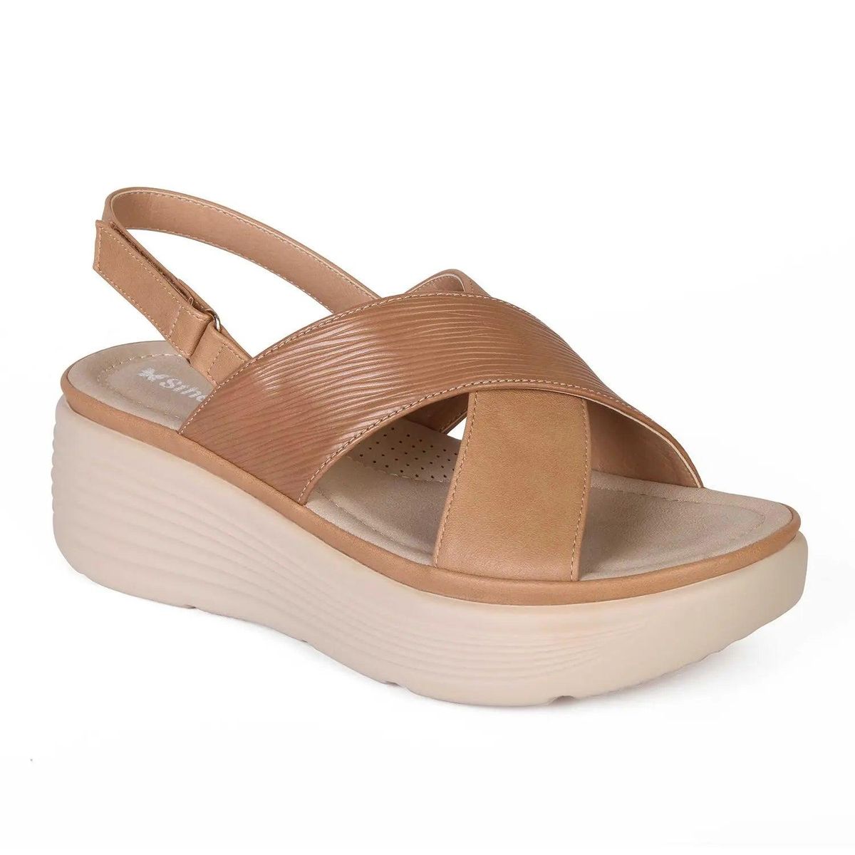 STHEF - SANDALIA MUJER STHEF CASUAL MARRON 8001