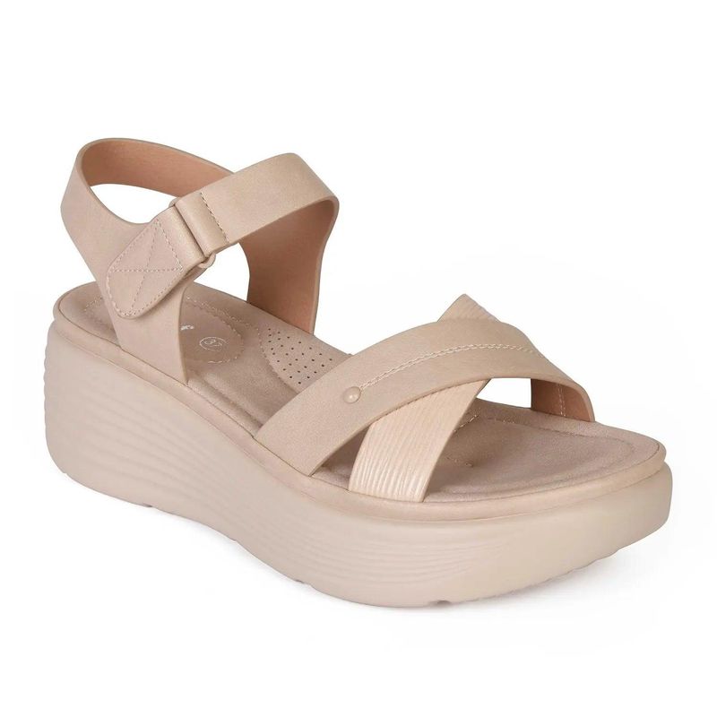 STHEF - SANDALIA MUJER STHEF CASUAL BEIGE 8002