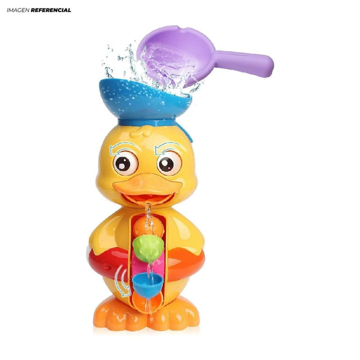 GENERICO - Pato de Bañera 3D para Bebes y Niños