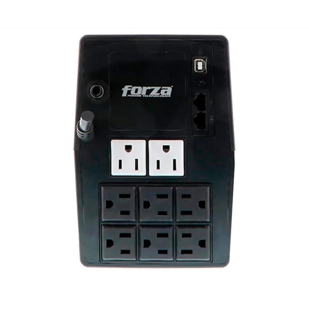 FORZA POWER TECHNOLOGIES - UPS FORZA 600W 8 TOMAS 1000VA SL-1012UL