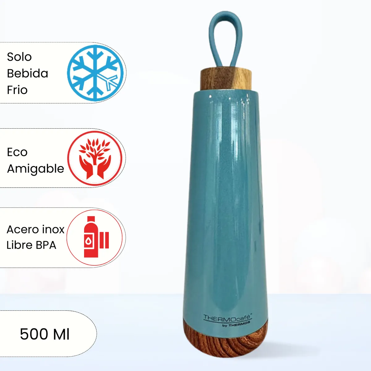 THERMOS - Tomatodo Deportivo Eco Bottle 500 Ml Celeste