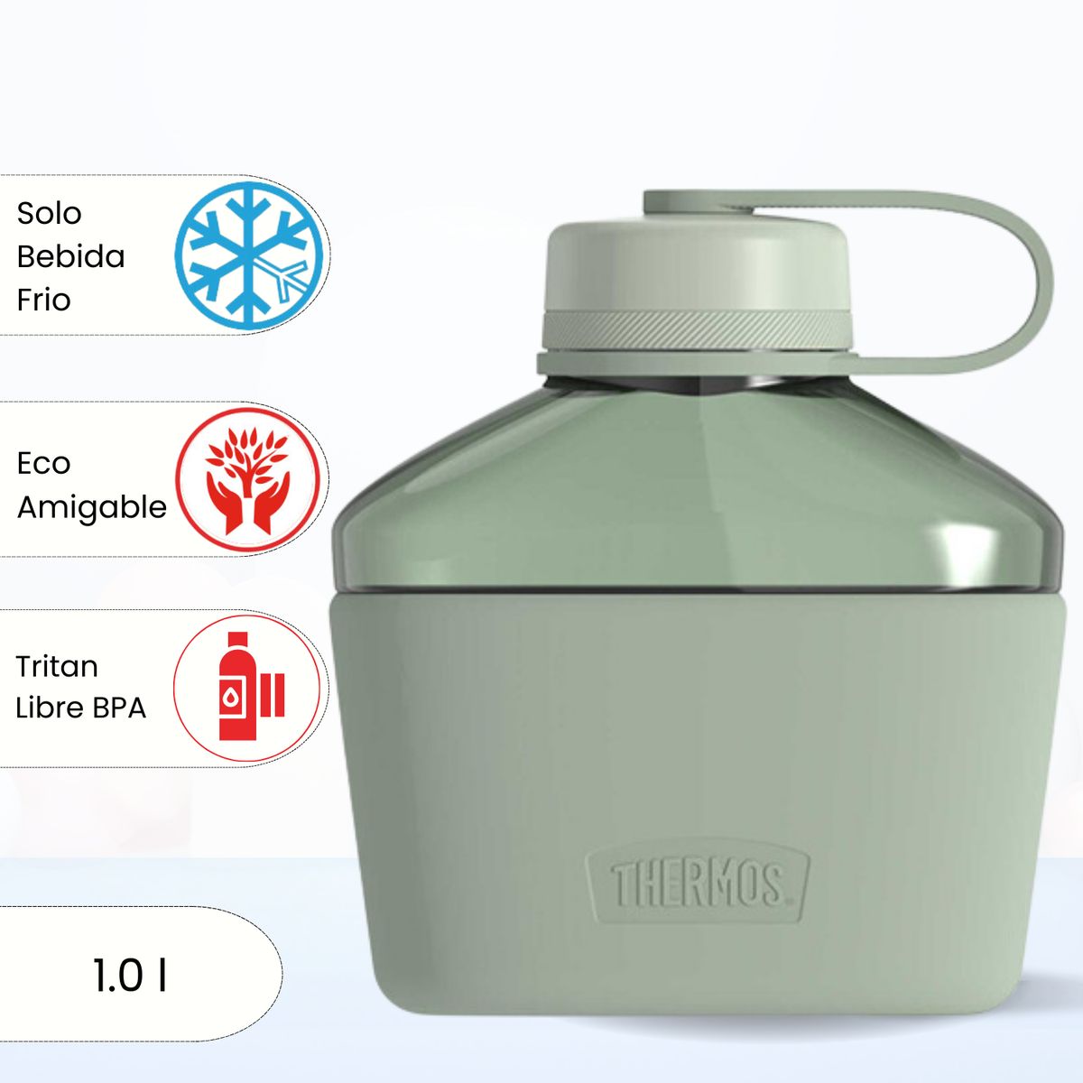 THERMOS - Tomatodo Deportivo Cantinflora Guardian 1.0 Lt Verde