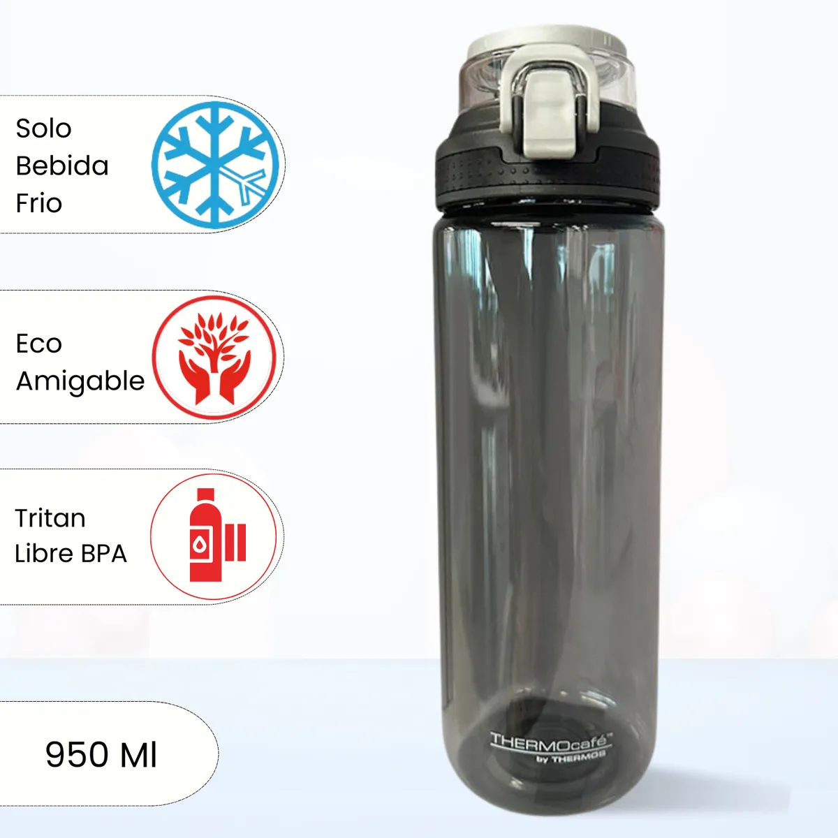 THERMOS - Tomatodo Deportivo Clasico Thermos 950 Ml Gris