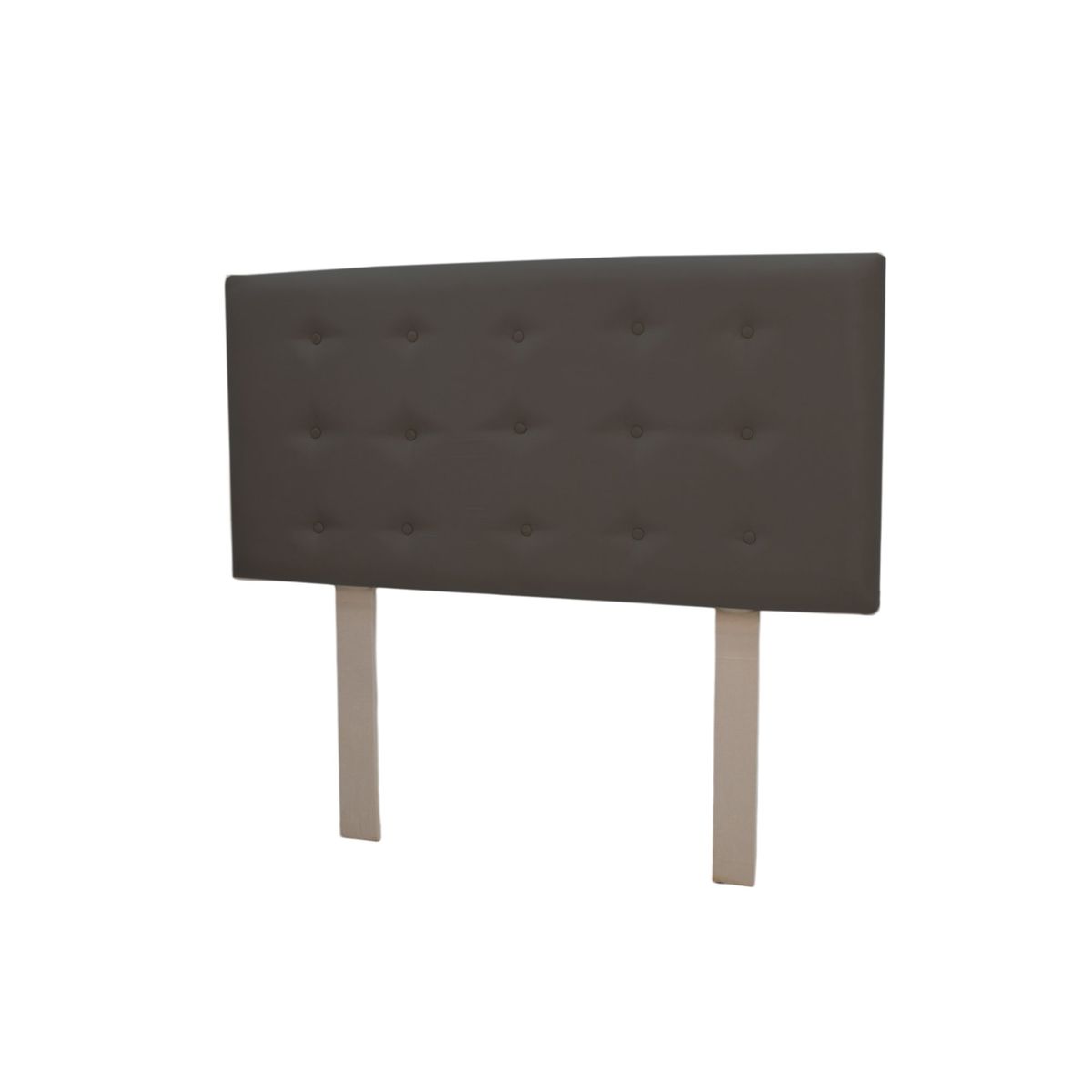 MUEBLES MACRUMO - Cabecera Lima de 2 Plz - Color Plomo