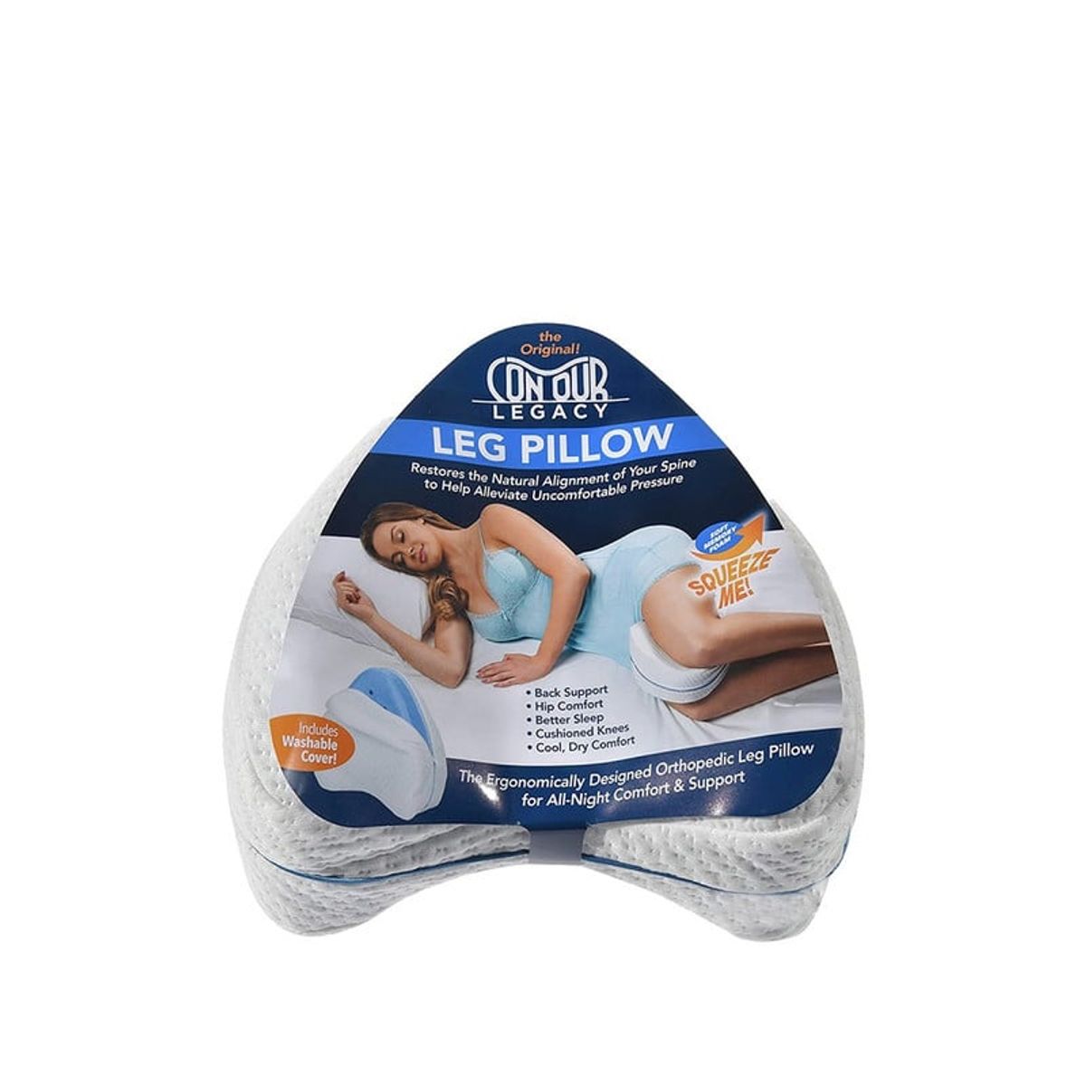 GENERICO - Almohadas Ergonómicas Viscoelástica Para Las Piernas Y Rodillas