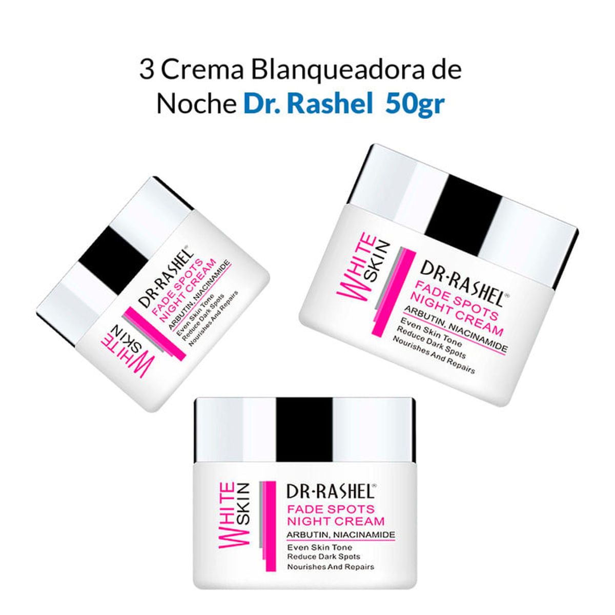GENERICO - 3 Dr Rashel White Skin Crema Noche 50Gr