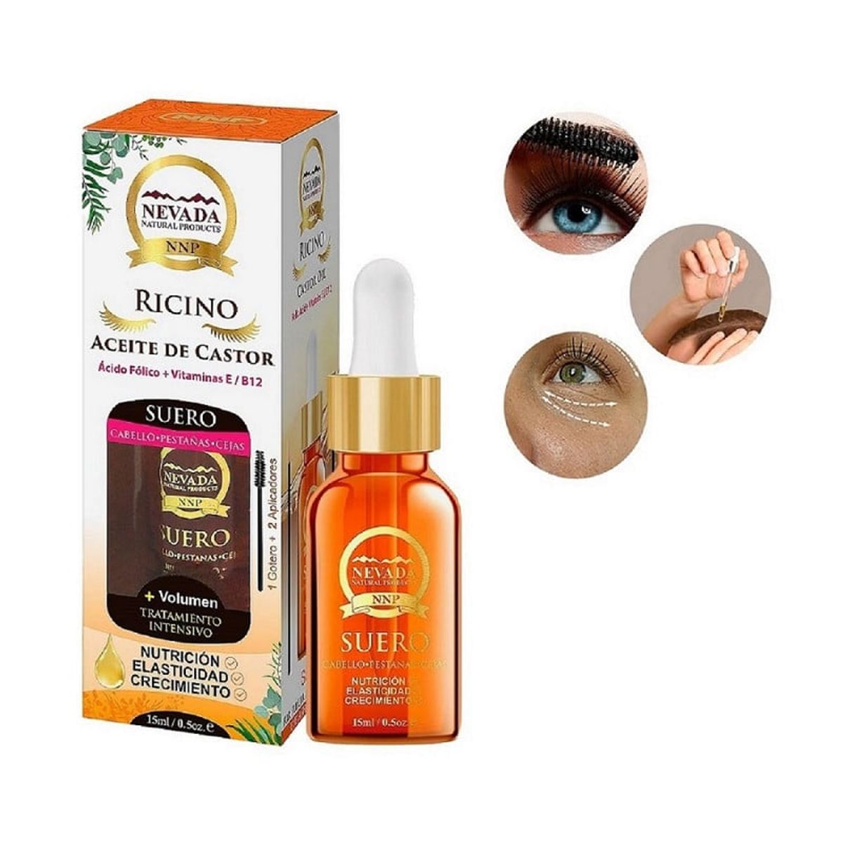 GENERICO - Ricino Aceite De Castor - Nevada Natural Products 15Ml