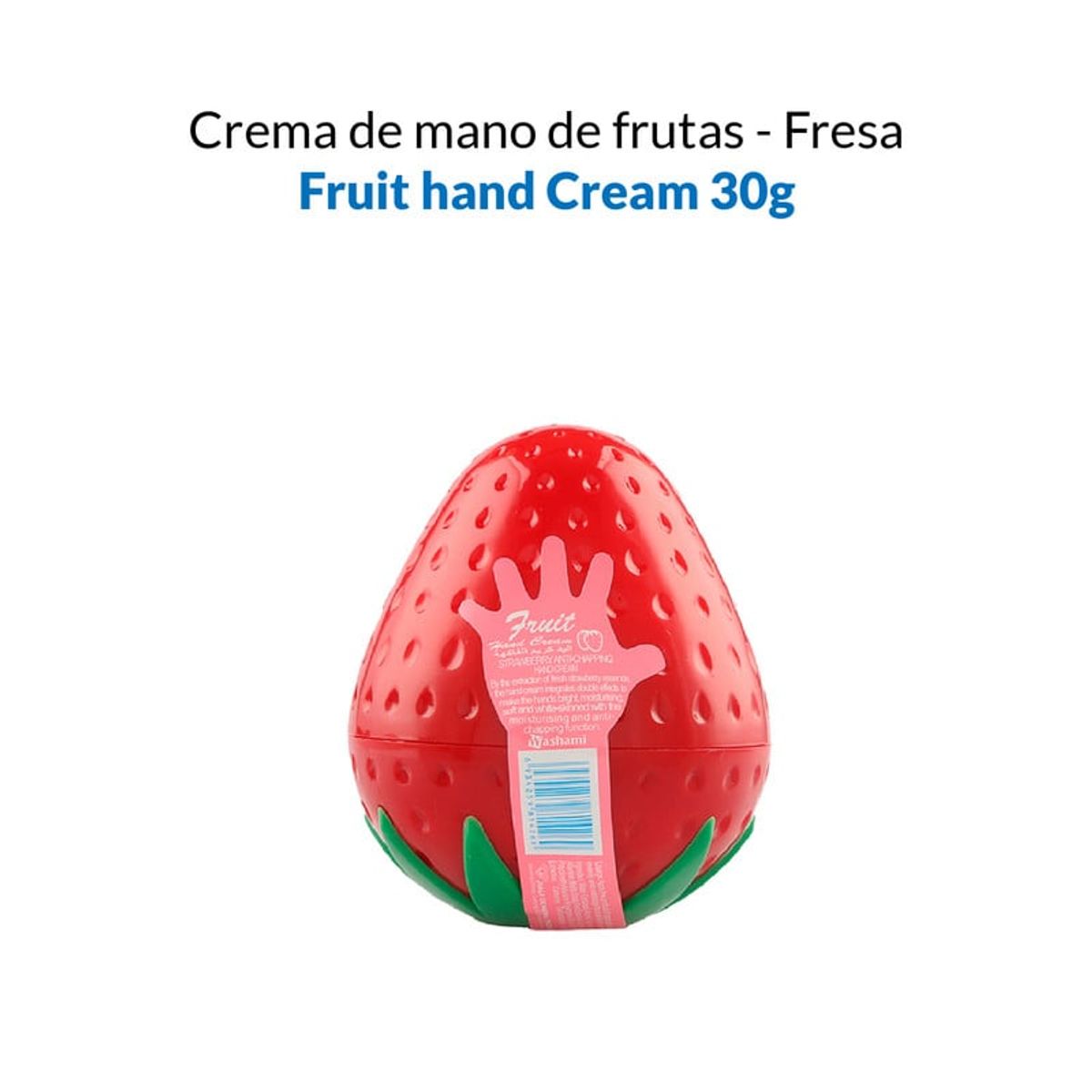 GENERICO - Crema De Mano De Frutas - Fresa