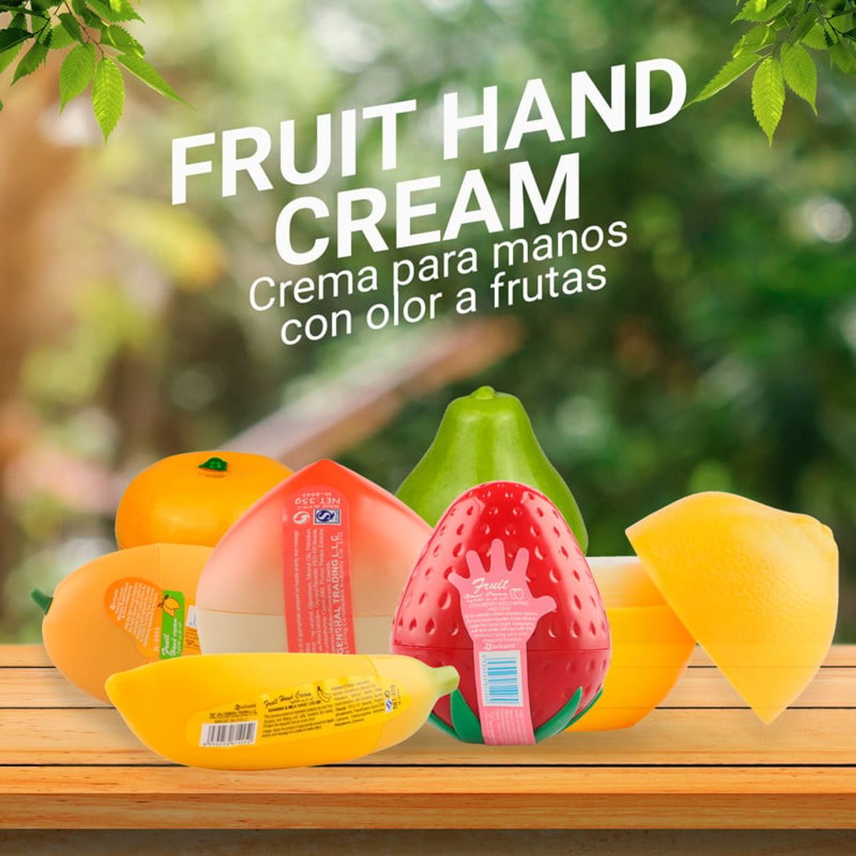 GENERICO - Crema De Mano De Frutas - Mango