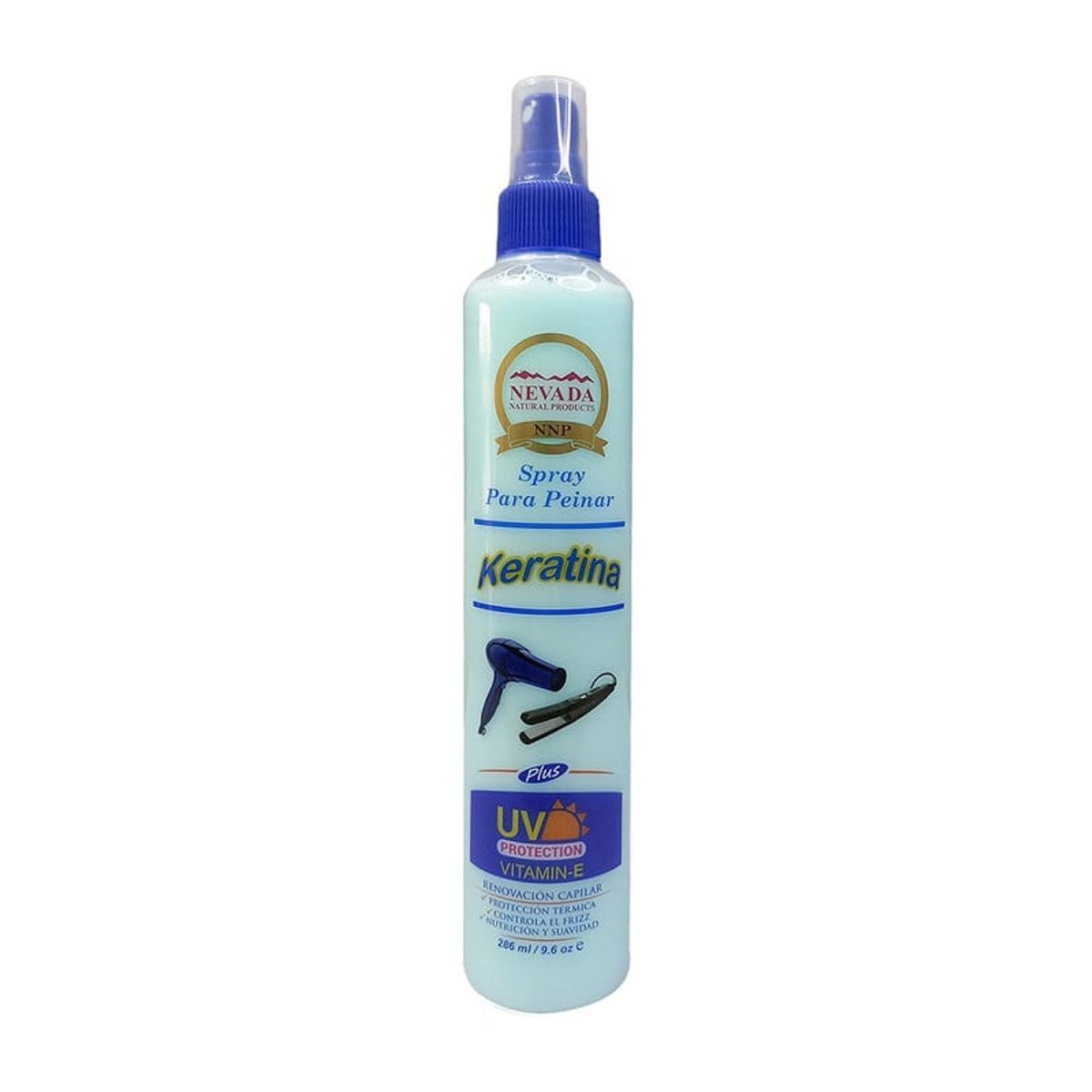 GENERICO - Spray Para Peinar Keratina + Plancha Rozia Hr-745