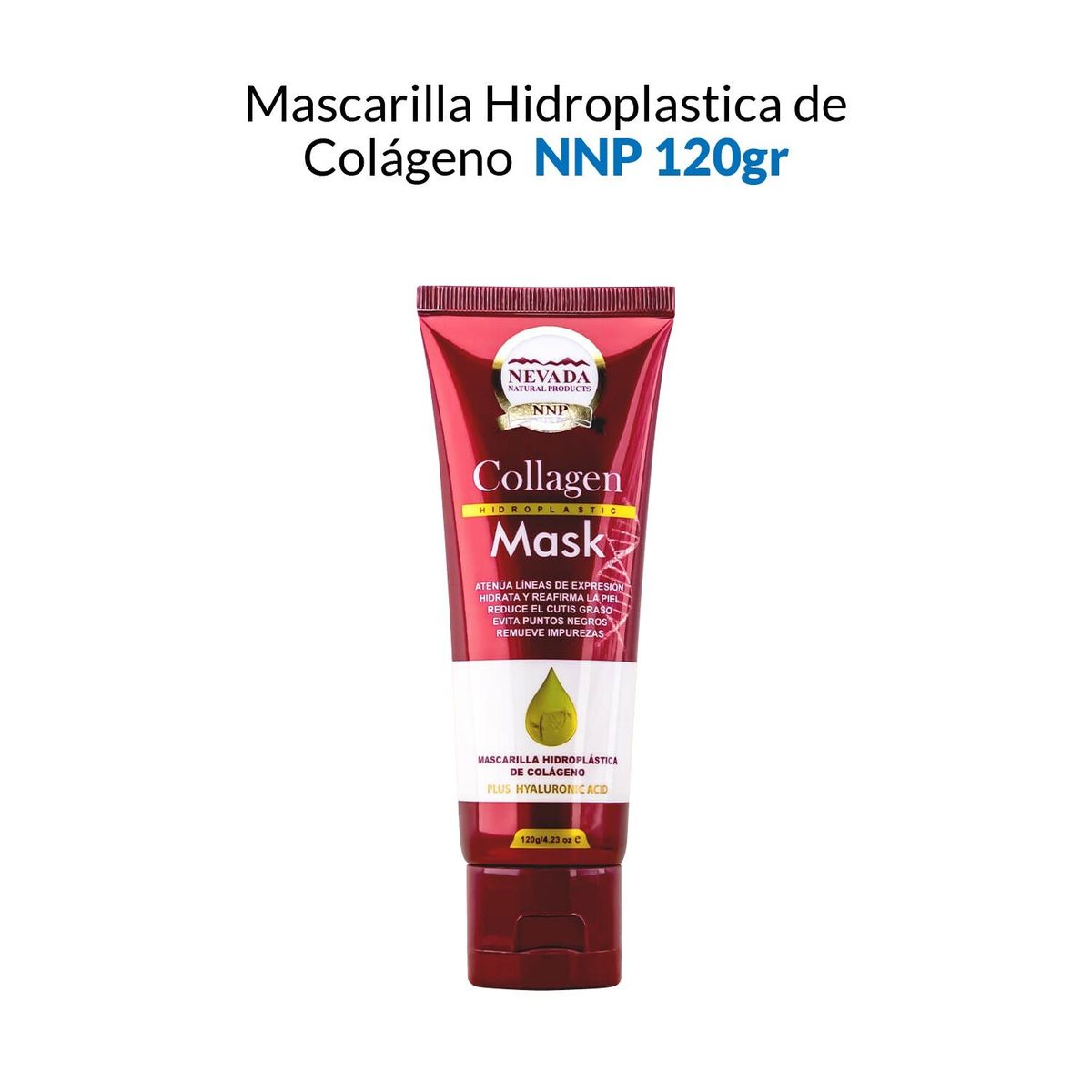 GENERICO - Mascarilla Hidroplastica De Colageno Nevada Products 120G
