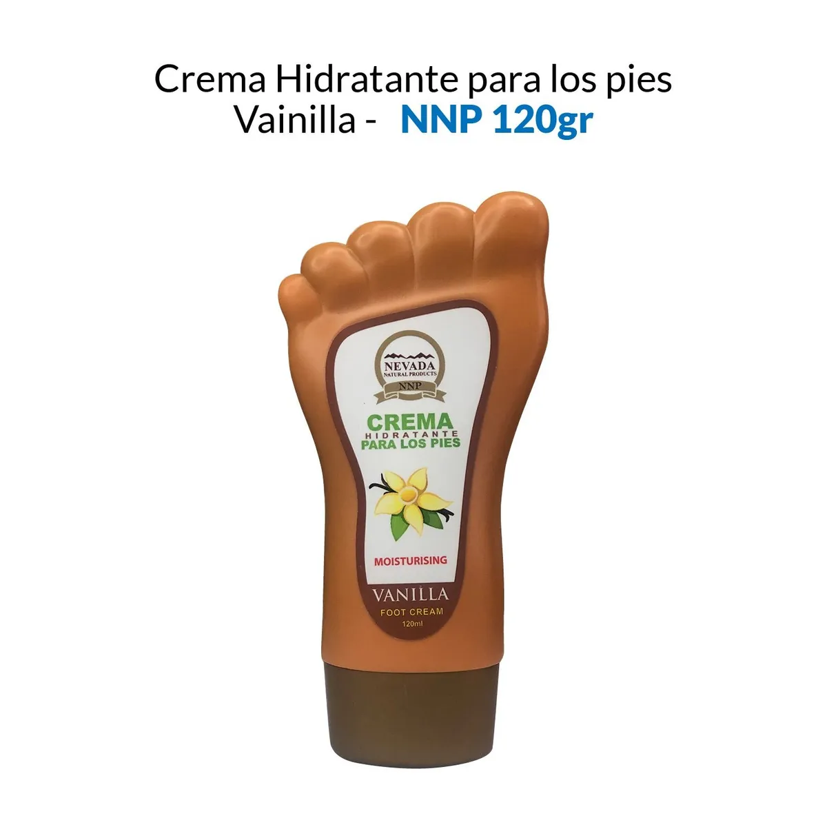GENERICO - Crema Hidratante Para Los Pies - Vainilla 120 Ml