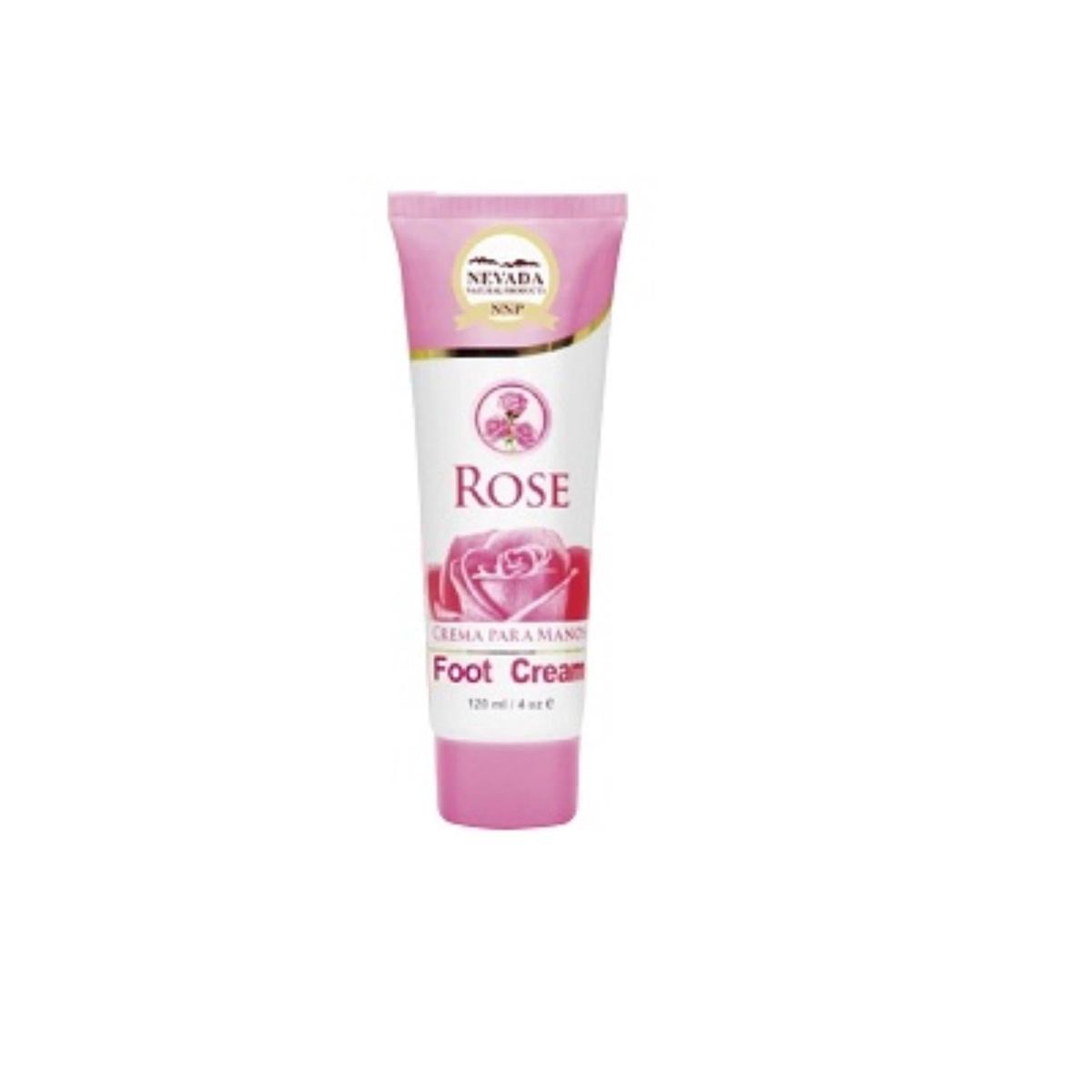 GENERICO - Crema Hidratante Para Pies De Rosas Nevada Natural 120 Ml