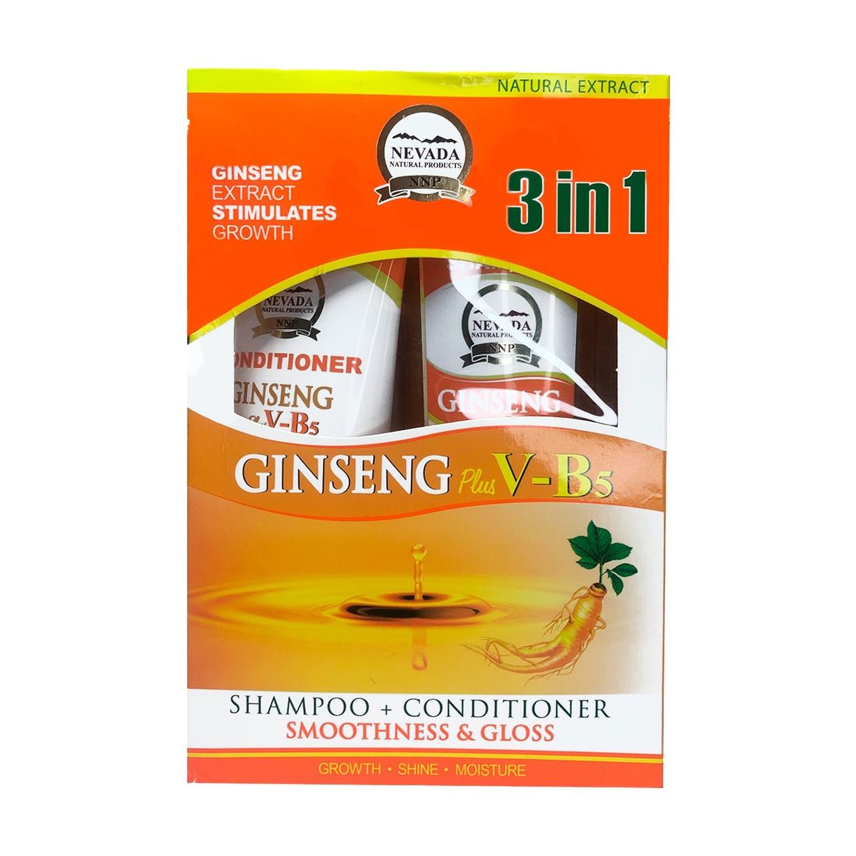 GENERICO - Shampoo 420Ml+ Acondicionador 200Ml Ginseng V-B5
